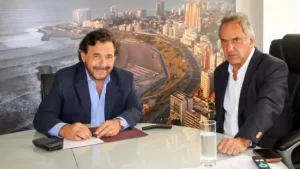 Saenz y el traidor del peronismo Daniel Scioli,avanzan en la creación de un nuevo aeropuerto internacional en Cafayate