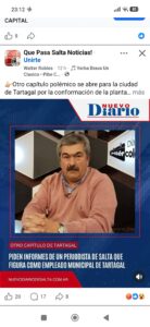El ex periodista Julio devita, es descubierto como ñoqui.