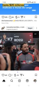 Apareció el doble de colapinto en Salta.